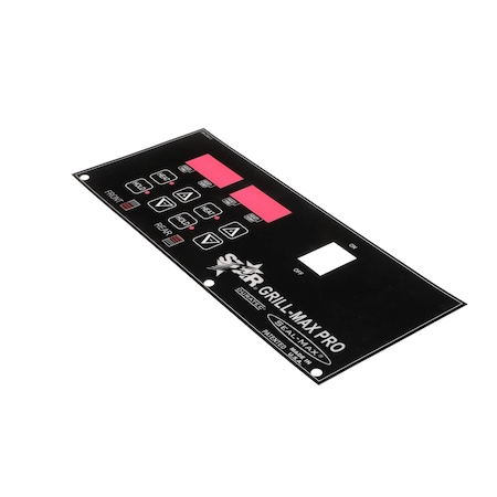 Star Label/Overlay, Control Panel, Grill-Max Pro 2M-Z9613