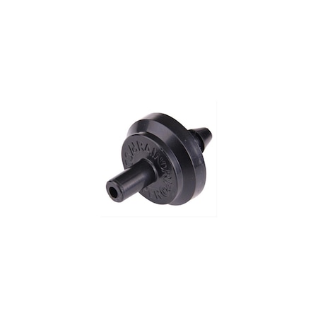 Raindrip 1 GPH Pressure Compensating Dripper, Black, 25PK PC4025B