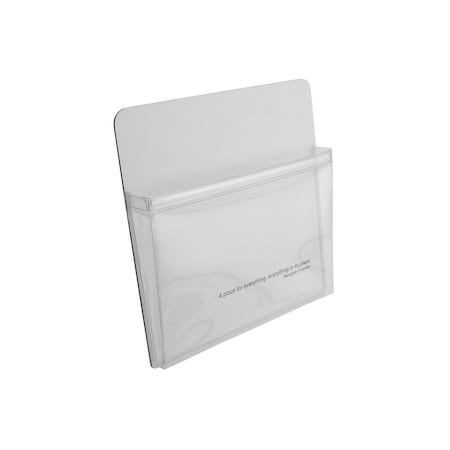 Magnet Source Magnetic Pouch 6.5in L X 6.5in W White Polymer Resin 60 lb. pull White 8142