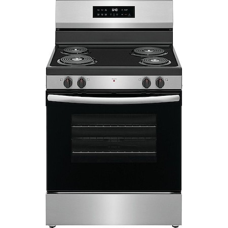 Frigidaire Freestanding Coil Range Stainless FCRC3022BS