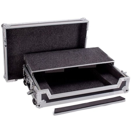 Deejay Led Fly Drive Case For Pioneer DDJ RX Pro DJ Controller or Similarly Sized Equipment w/Laptop Shelf w/W TBHDDJRXWLT