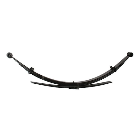 Superjock 6 in. Softride Lift Leaf Springs for Ford- Black SU3637820
