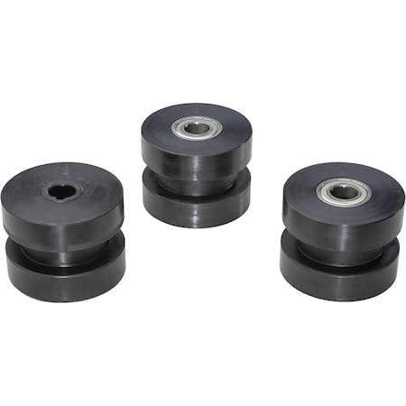 Grizzly Square Tube Rollers, 3/4" T33045