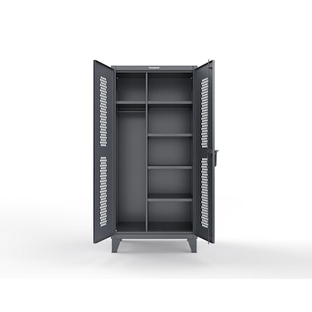 Strong Hold Extreme Duty Ventilated (Hex) Uniform Cabinet 36-H-W-245