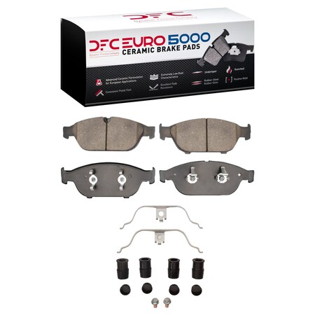 Dfc 5000 Euro Ceramic Disc Brake Pad Set, 1600-1549-01