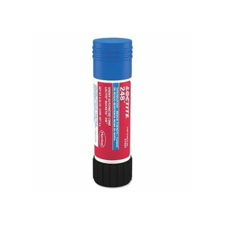 Loctite 248, Medium-Strength Threadlocker Solid Stick, 9 g, 1/4 in to 3/4 in dia, Blue 442-826034