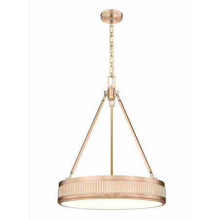 Z-Lite Quinn Modern Gold 3 Light Pendant 3046P22-MGLD-LED