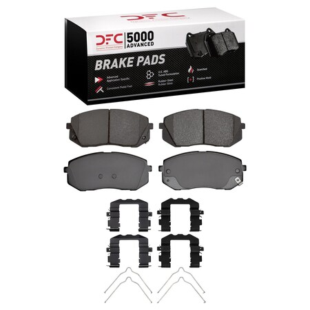 Dfc 5000 Advanced Disc Brake Pad Set,  1551-1826-01