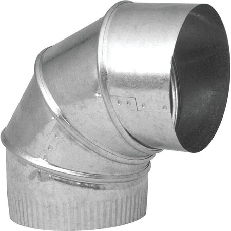 Imperial Mfg Elbow Pipe 90Deg 28Ga 7In Glv GV0300-C