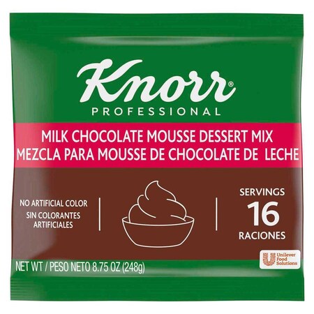 Knorr Professional Milk Chocolate Mousse Dessert Mix, 8.75 Ounce 4800192025