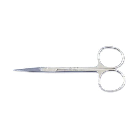 Jorgensen Laboratories Iris Scissors, Straight, 4 1/2" J0075IWS