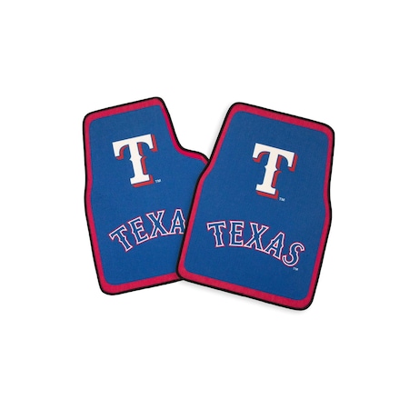 Coverking UNIVERSAL FLOORMAT WITH TEXAS RANGERS LOGO HRQJUH