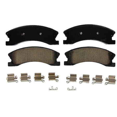 Wagner Brake QuickStop Front Disc Brake Pad Set Ceramic,  ZD945