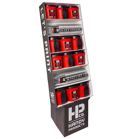 Handy Products Paint Pail Display BER-2000-FD