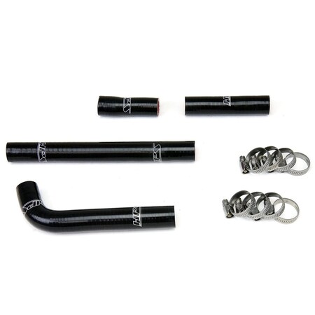 Hps Performance High Temp Reinforced Silicone Radiator Coolant Hose Kit, Black, 57-1351-BLK