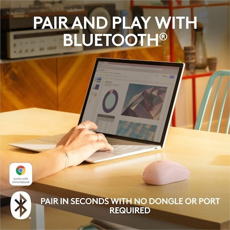 Logitech M240 SILENT ROSE 910-007117