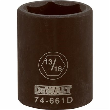 Stanley 0.5 x 0.81 in. Drive 6-Point Impact Socket 233329