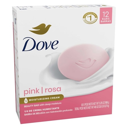 Dove Pink Rosa Beauty Bar Soap, 45 Ounce, 6PK 62714982