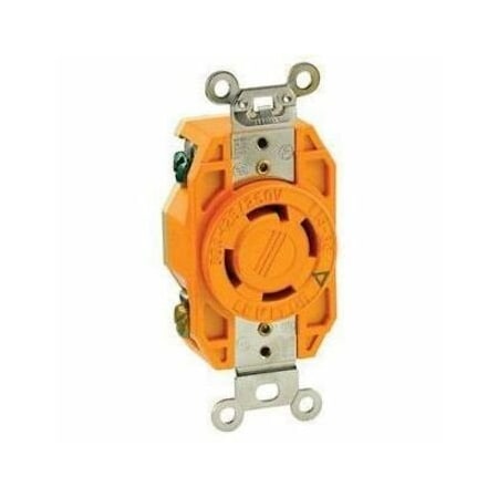 Leviton Industrial Grade Receptacle 30 Amp, 125/250 Volt 2710-IG