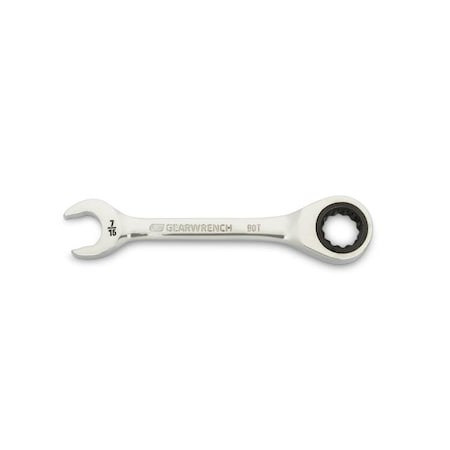 Gearwrench Stubby Combination Ratchet, 7/16in 86852