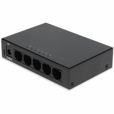 Add-On AddOn 5x 10/100/1000Base-TX (RJ-45) 0 to 40C Ethernet Switch ADD-1000B-5TSW