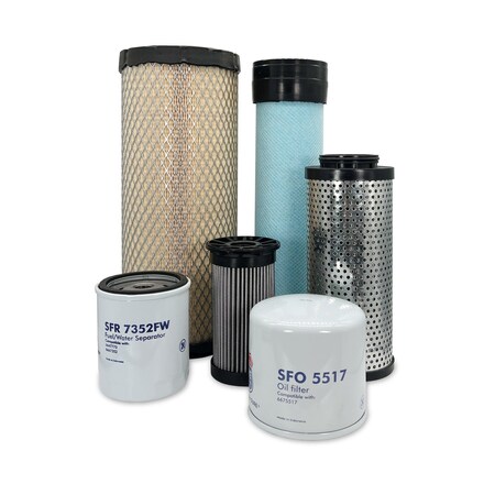 Hero Preventative Maintenance Kit Bobcat S510 Skid Steer Loader A3NJ11001 & Above, Canister MSU-BC-0444