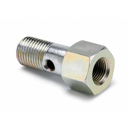 Auto Meter 2276 Fitting Adapter 12 mm Banjo Bolt to 0.12 in. NPTF ATM2276