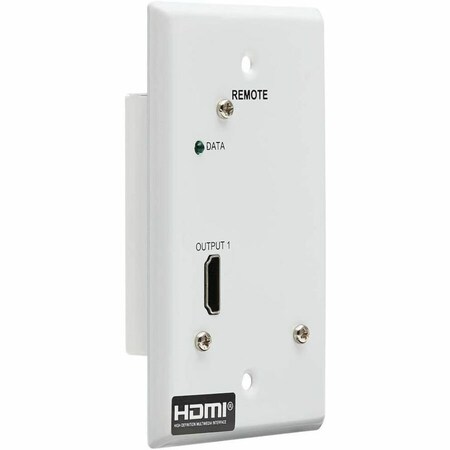 Tripp Lite HDMI OVER CAT6 RECEIVER 1-PORT WALL PLAT B127A-1A0-FH