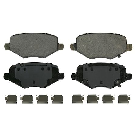Wagner Brake QuickStop Rear Disc Brake Pad Set Ceramic,  ZD1719