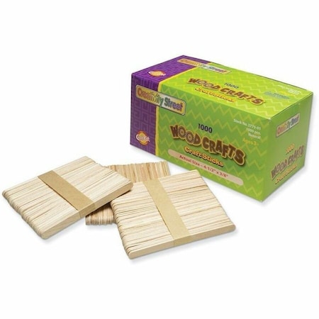 Creativity Street Regular Craft Sticks, Beige PAC377501