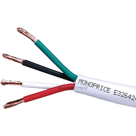 Monoprice Speaker Wire 14AWG Cl2 4 Conductor, 100ft 4039