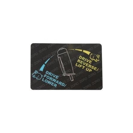 Mec REPLACEMENT DECAL, DRIVE/LIFT DIRECTIONAL 94120