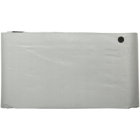 Do It Best Silver Woven 12 Ft. x 20 Ft. Heavy Duty Poly Tarp 768596