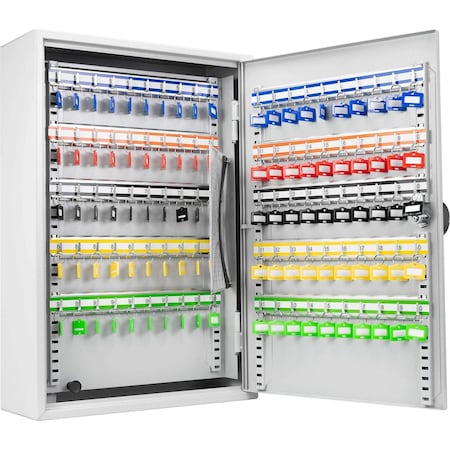 Barska Key Cabinet, 200 Keys, Card Swipe CB13716