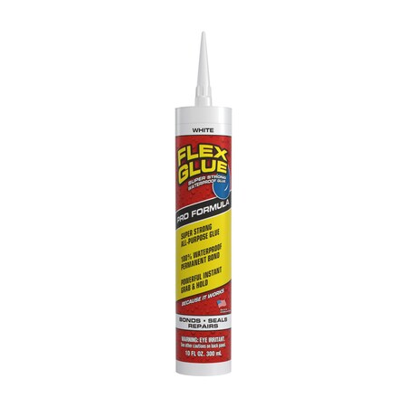 Flex Seal Flex Glue, White, 10 oz Cartridge GFSTANR10
