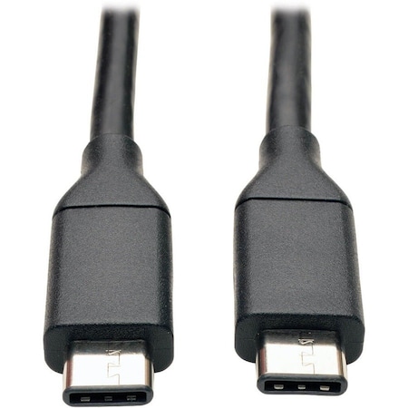 Eaton EATON USB-C Cable M/m, USB 3.2 Gen 2 10 Gbps, Thunderbolt 3 Compatible, 3 Ft. U420-003-G2