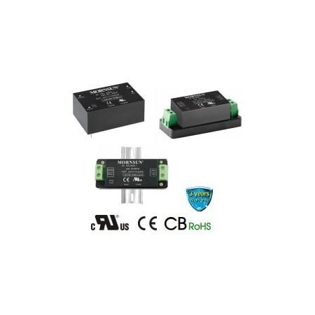 Mornsun 6W, AC/DC converter LDE06-20B12
