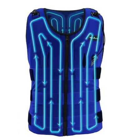 Alphacool 7V Circulatory Cooling Vest System - Navy - M/L 810058850928