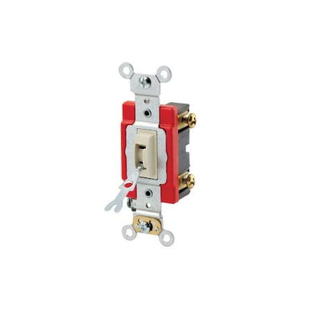 Leviton AC Quiet Switch, Ivory, 4.1 in H 1221-2IL