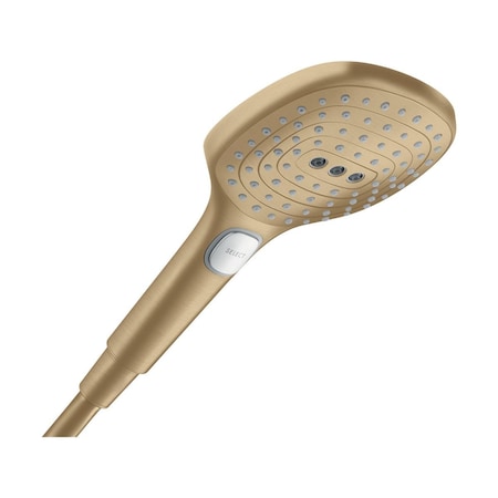 Hansgrohe Raindance Select E Handshower 120 3-Jet, 2.5 GPM in Brushed Bronze 26521141