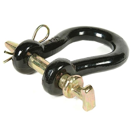 Double Hh 24018 1 in. Straight Clevis - Black 179904