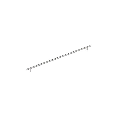 Amerock Bar Pulls 25-3/16 inch 640mm Center-to-Center Polished Chrome Cabinet Pull BP1901826