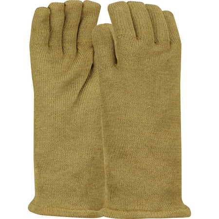 Qrp Heat&Cold Resistant Electrostatic Dissipative (ESD) Glove w/PBI Outer Shell, Nylon/Wool Lining, 14" 9689