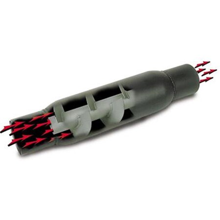 Superjock 94050 Exhaust Muffler - 2.50 In. SU365417