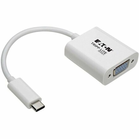 Tripp Lite USB C TO VGA VIDEO ADAPTER CONVERTER1080P, M/F, THUNDERBOLT 3 COMPATIBLE, USB TY U444-06N-VGA-AM