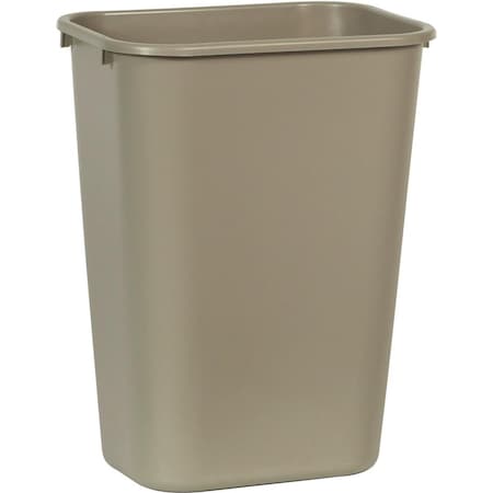 Playback 10.25 gal Deskside Wastebasket - Beige PL1623435