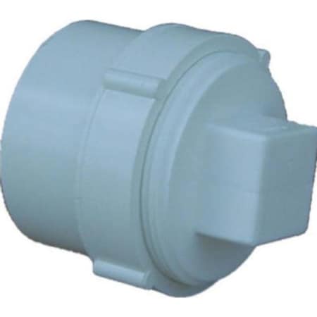 Charlotte Pipe And Foundry 4IN CLEANOUT W/THR PLUG PVC PVC 00105X 1200HA