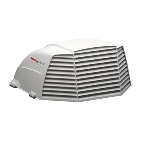 Maxxair Vent Exterior Mount, Dome Type Ventilation Cover, Vented On Three Sides, For 14" x 14" Vents 00-933081