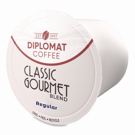 Diplomat Coffee Classic Gourmet DC-Cup, 10 g, 96PK C-DCCUP-CG96-10R