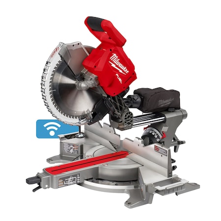 Milwaukee Tool M18 FUEL 12 in Dual Bevel Sliding Compound Miter Saw, Tool Only 2739-20